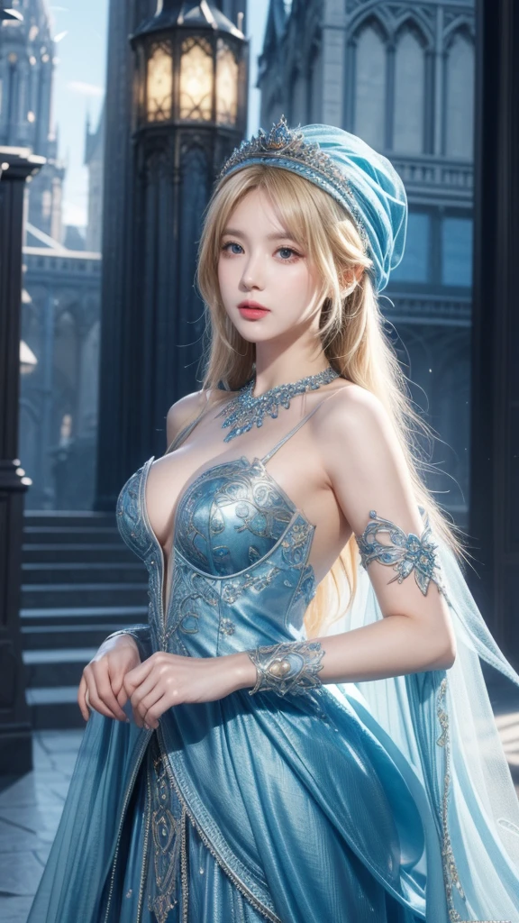 (Highest image quality, realistic depiction),(Body slippery with lotion,sweaty body),fullnude,full naked,(A beautiful woman expressing Elsa from Frozen with platinum body paint,Colossal tits,leg up,)