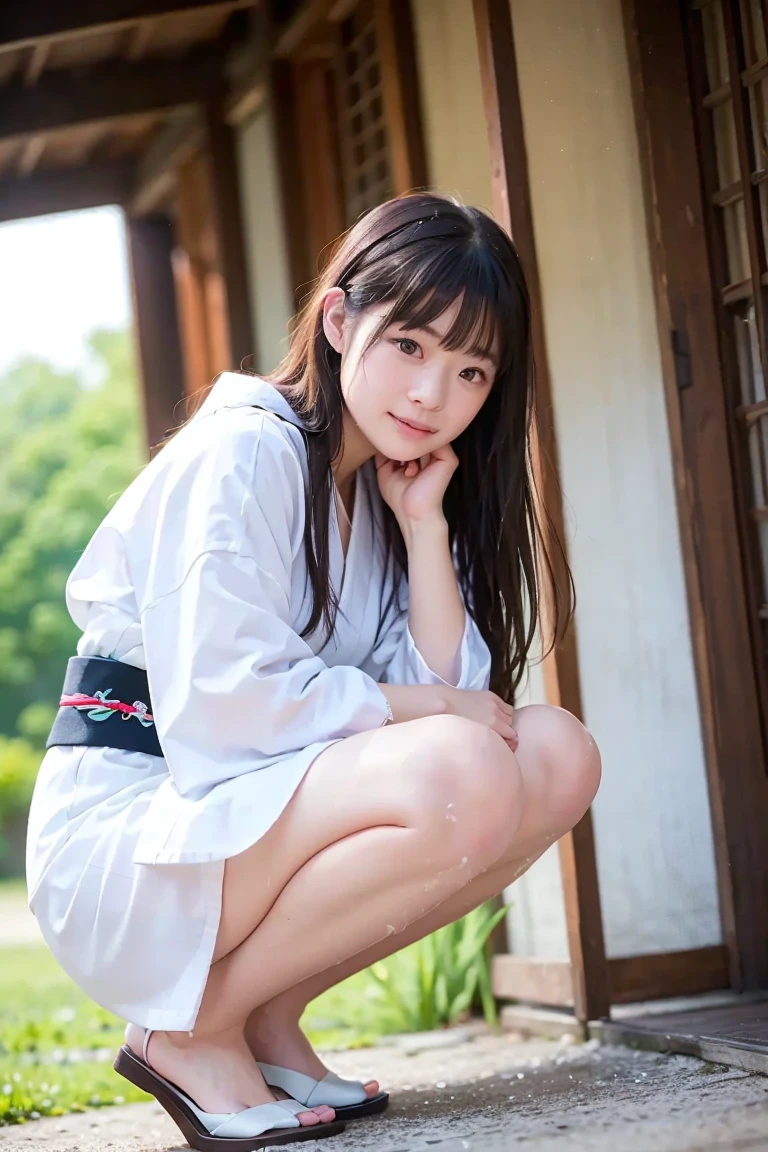 Alafed asian girl sitting on the ground with legs crossed, wearing japanese school uniform, Japan school uniform, japanese girl school uniform, Young Gravure Idol, Young Pretty Gravure Idol, Seifuku, of a schoolgirl posing, Cute Schoolgirl, Realistic Young Gravure Idol, mayuri shiina, Young Sensual Gravure Idol, Japanese Models