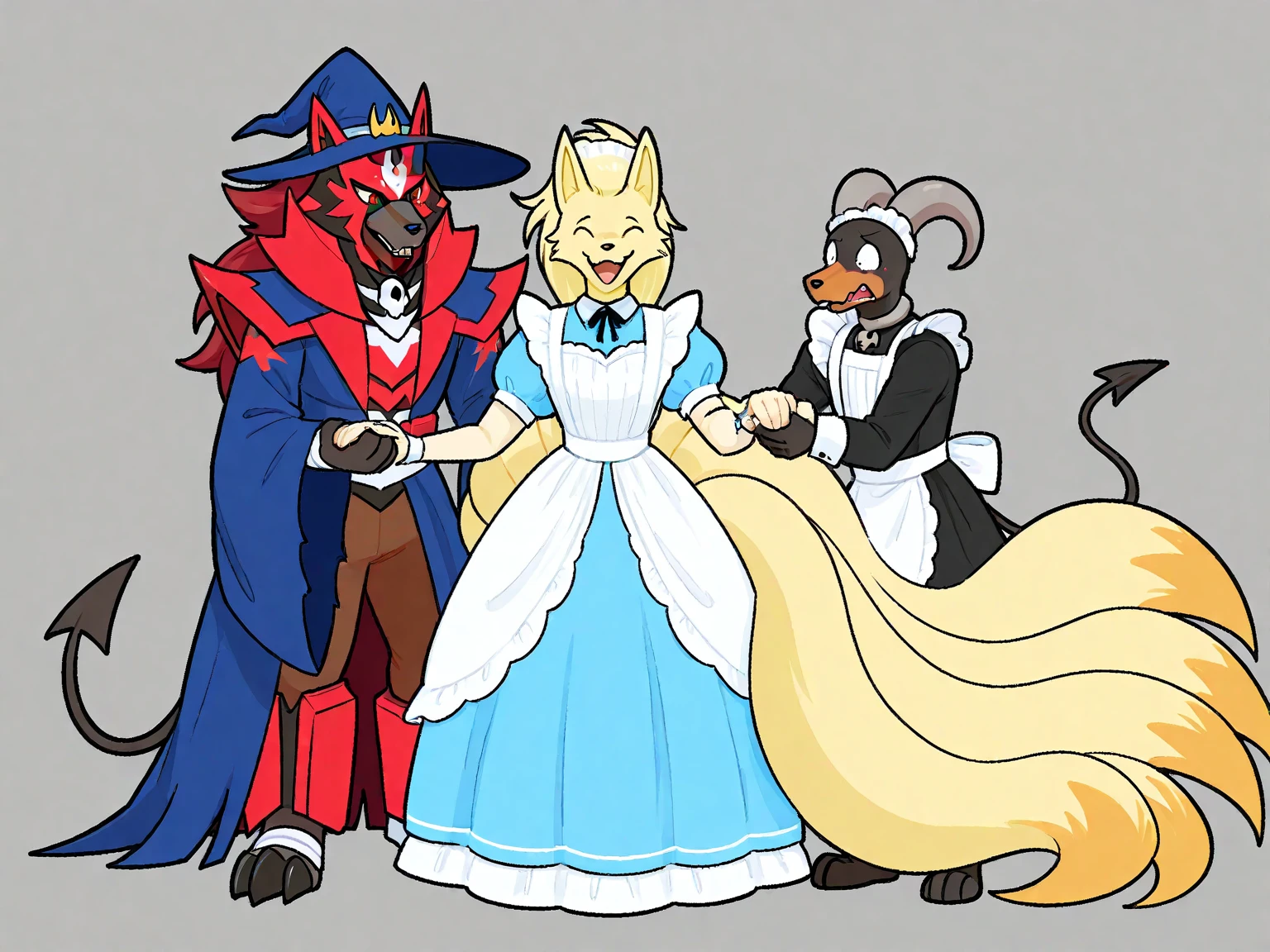 Top quality, ultra-fine illustrations, four-headed bodies (associations, colorful stained glass, weddings) (very detailed beautiful faces and eyes) absurd perfect anatomy (angelic cute boys and girls) ((beastmen))) (tuxedos, prom dresses, wedding photos, bride and groom, ring exchange) (furry antro: 1.7) (furry body, animal facial features, animal body features(muzzle of the animal, very detailed fur) full body, smile (dynamic pose),