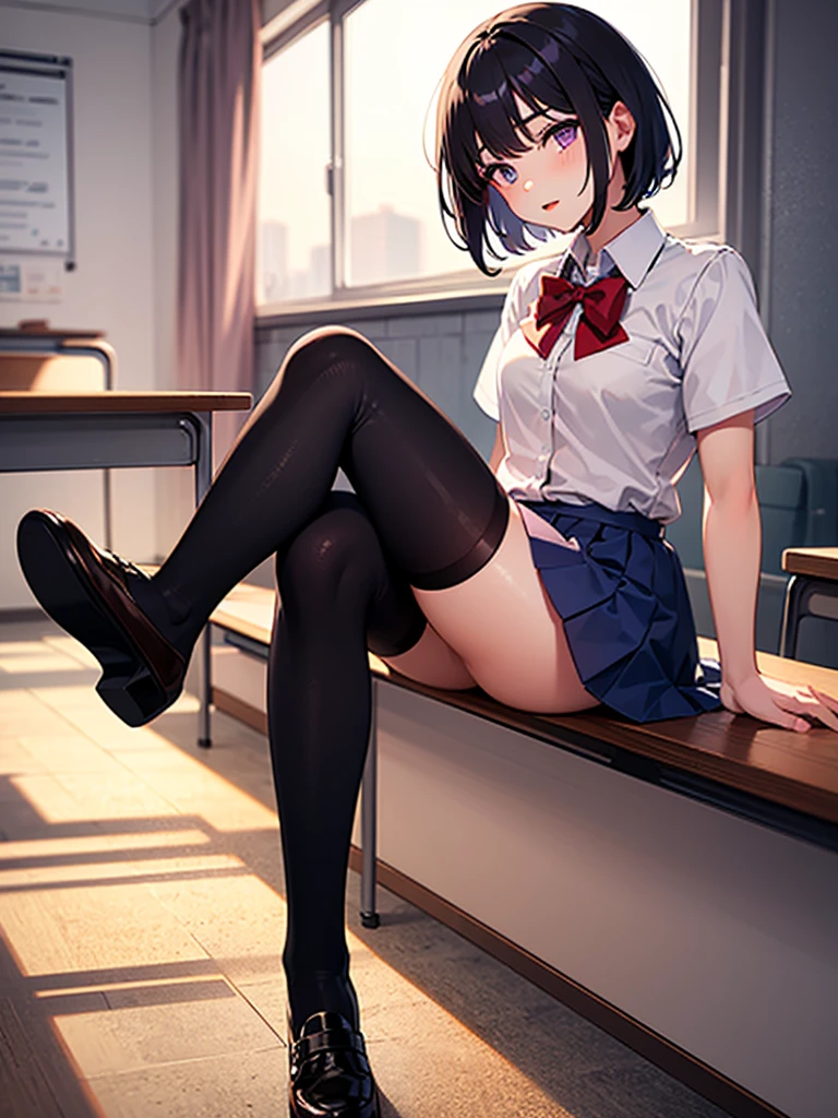 Ultra HD Photos、whole body、Accurate depiction of the human body、Schools that train sex slaves、uniform、classroom、whole bodyエスビアン、Small breasts、Lewd、Clothed masturbation、shame、Transparent love juice overflowing from between her legs、Sensuality、Feels good、Peeing、incontinence