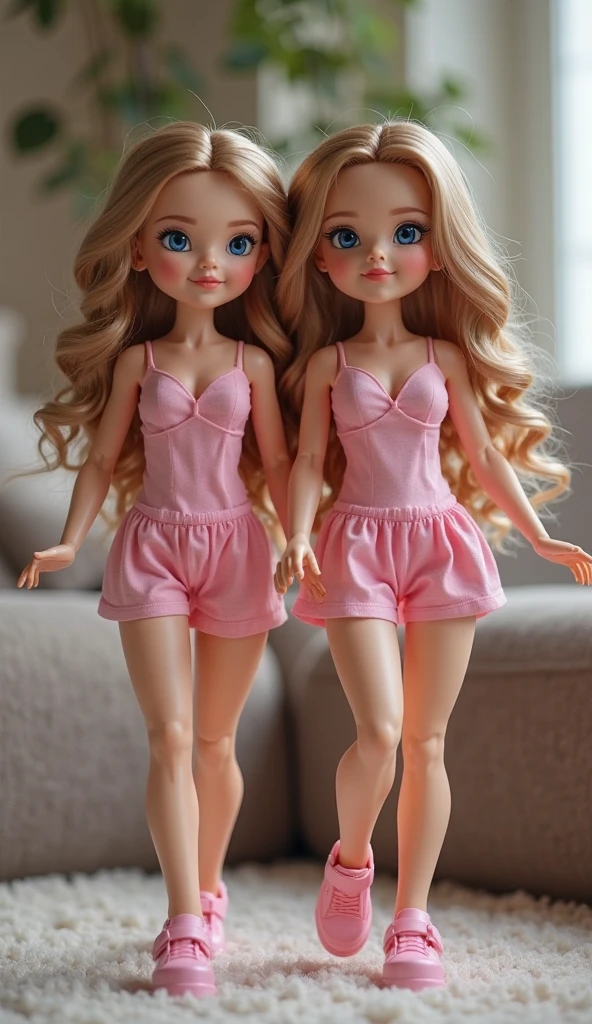 (xlsanaa, dark skin, kenyan, Style-Princess) (1 man, 1 catgirl) (hetero, couple) (crossdressing, fully clothed) (brown hair, blue eyes) (portrait) (women's clothes only) (women's beautifully feminine skintight velvet floral print frilly girly pink adorable ballet leotards) (white opaque tights, no shoes) (tiaras, pink shoulder-length silk gloves:1.3) (woman's bedroom, four-poster bed) (lying down, hugging, bending knee) (intimacy, playfulness, closeness)