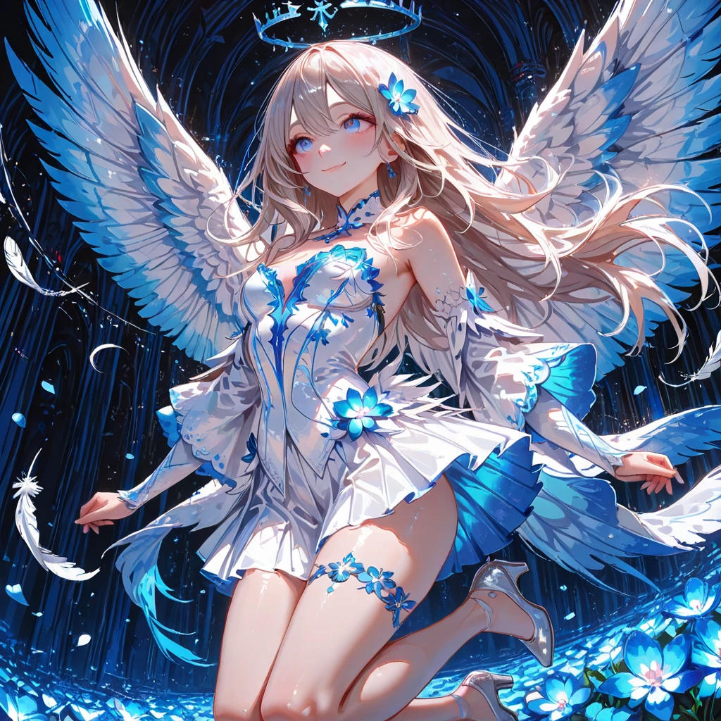 heaven Dazzling Light god々Shii Intense light sun 後ろ姿の女god Transparent appearance