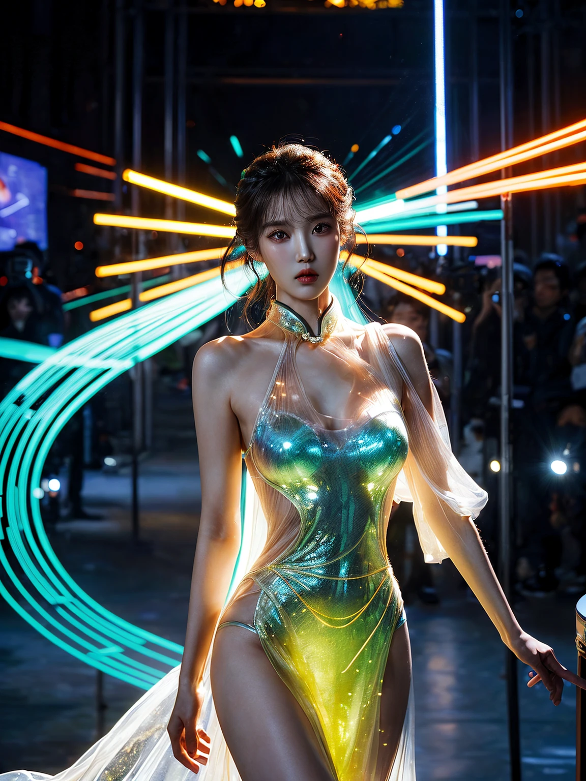 A brilliantly shimmering bendiocarb molecule, its intricate structure exudes a sense of scientific wonder as delicate bonds interconnect amidst a sea of vibrant colors. This compelling image, reminiscent of a microscope view, showcases the molecule's shimmering beauty with precision and depth. With striking hues of greens and blues dancing across the screen, the high-resolution clarity highlights every intricate detail, making this portrayal a truly mesmerizing sight for any viewer.