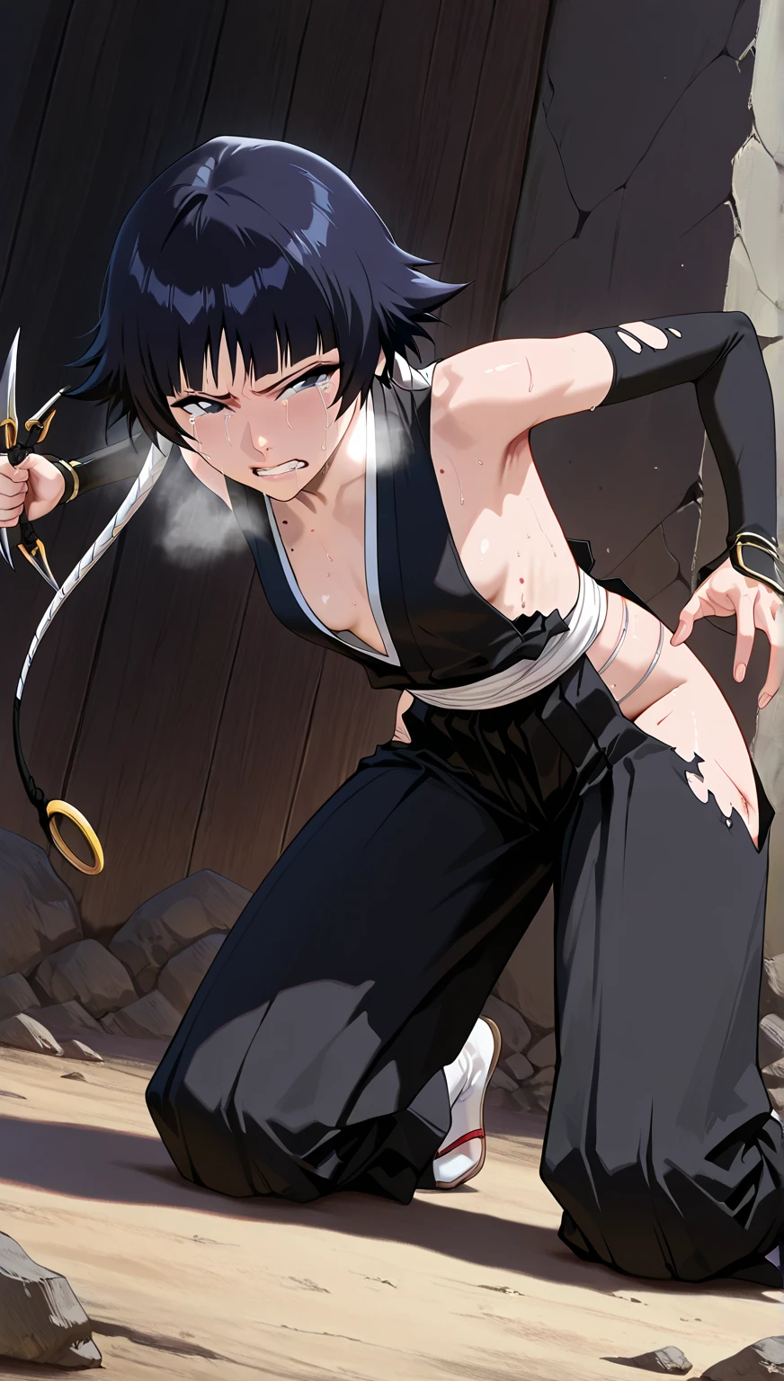 Hinata (Naruto), leaned over and showed her panties, geil, 8k, big ass