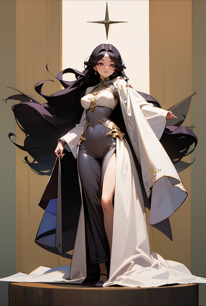 (Best quality at best)), ((tmasterpiece)), (The content is very detailed: 1.3), 3D, Mecha Chef,The eyes are delicate,largeeyes, Beautiful cyberpunk woman wearing a crown, Comes with chef style armor, sci-fi tech, HighDynamicRange(HighDynamicRange), Ray traching, NVIDIA RTX, Hyper-Resolution, Unreal 5, sub surface scattering, PBR textures, Post-processing,mediuml breasts, Anisotropy Filtering, depth of fields, Maximum Acutance and Acutance, Many-Layer Textures, Specular and albedo mapping, Surface Coloring, Accurately simulate the interaction of light with materials, proporções perfeitas,Rendered by Octane,twotonelighting,Low ISO,White balance,trichotomy,largeaperture,8K raw data,High efficiency sub-pixel,sub-pixel convolution,Light particles,Light scattering,dingdall effect,Very sexy,Full body lesbian,Fighting posture,black hair and braids, Hot body