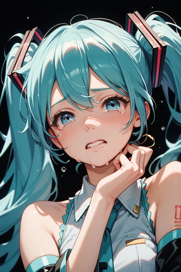 miku hatsune Dick Blowjob cum shots