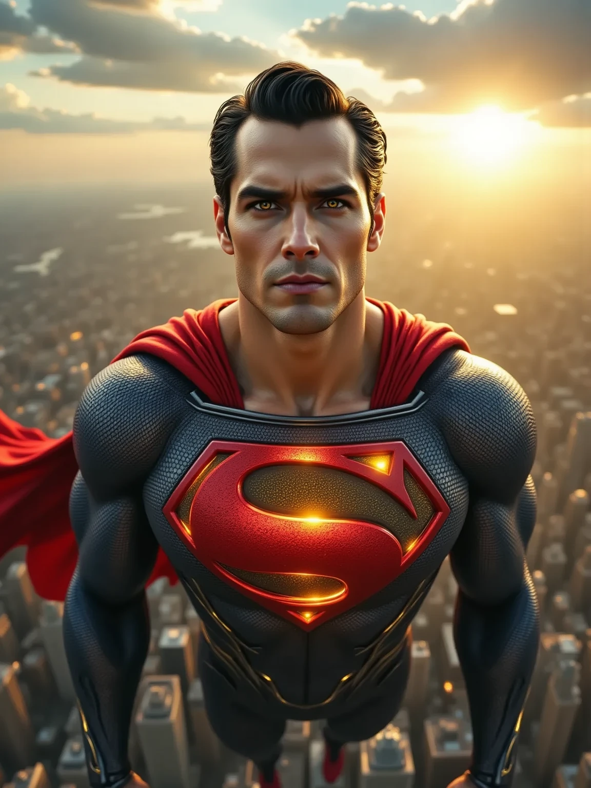 As Clark reached adulthood, he moved to Metropolis, a bustling city plagued by crime and corruption. It was here that he fully embraced his destiny as a protector of Earth. Donning a suit with a symbol of hope—a stylized "S" that was the crest of his Kryptonian family—he became Superman, the Man of Steel.