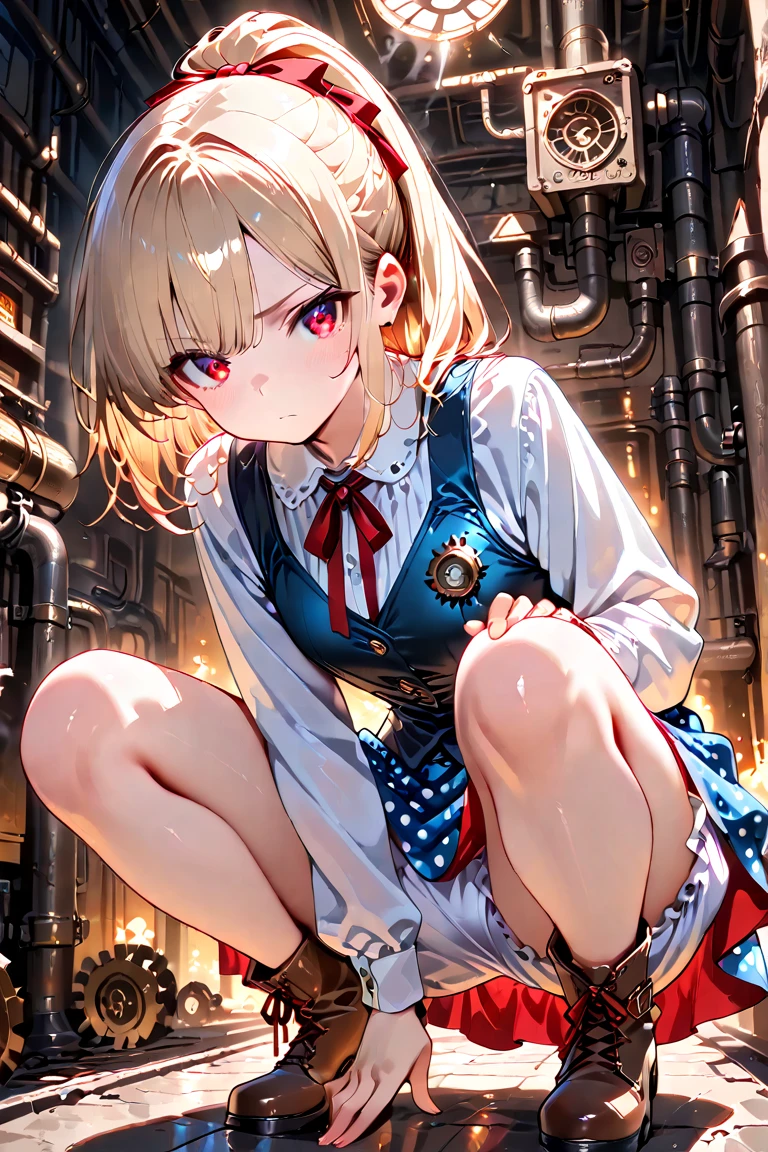 {{{masterpiece}}}, {{{best quality}}}, {{ultra-detailed}}, {illustration}, {{an extremely delicate and beautiful}},(Downblouse:2.0)(Best quality, 8k, 32k, Masterpiece, UHD:1.2),Photo of Pretty Japanese woman, top quality, , best quality, realistic, unity, 8k wallpaper, official art, extremely detailed wallpaper,1girl,((boyish)),13yo, beautiful teeth,solo,,absurdly long hair, multi hair color,misaligned glasses,earrings,Jacket,(blunt bangs:1.2),looking at viewer, (smile:1.5),(high detailed skin),realistic body,((stoop)),( small breasts),(nipples:1.1), cute girl, famous japanese idol,downblouse,(Firefighter uniform :1.7),(loose t-shirt:1.3),(very low view:1.3),leaning forward,,