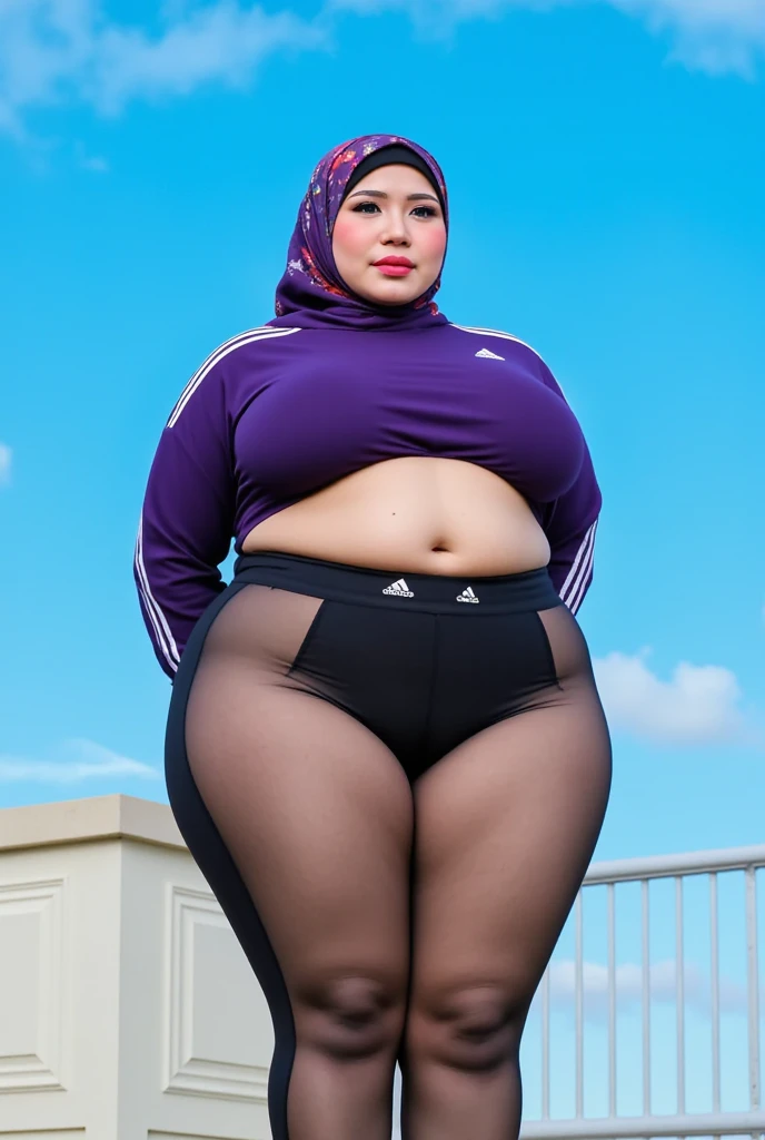((HIJAB MALAY GIRL)), ((BBW)), SHORTS, HUGE WIDE BUTT, WIDE BUTT, 63 YEAR OLD METURE women's, METURE women's, (LIGHT PURPLE LIPS), (ADIDAS SNEAKERS), (TIGH SKIRT), walking in style on a Village river, (ANGRY FACE EXPRESSION), TRANSPARENT, STAYING, THICK FOG. FOGGING, (ANGRY FACE EXPRESSION), MINI SKIRT, GANGSTER, LACE LINGERIE.