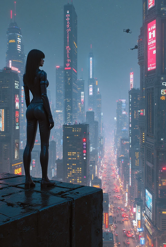 ((best qualtiy)), ((tmasterpiece)), (A detailed:1.4),((full bodyesbian)),Enhanced dynamic perspective,beautiful sexy girl,夏天,buisness suit,耳Nipple Ring,Come to me,Future sci-fi city street,Street photography,Bright colors,dream magical,optic,high qulity,super-fine,Detailed pubic hair,Accurate,Cinematic lighting,OC renderer