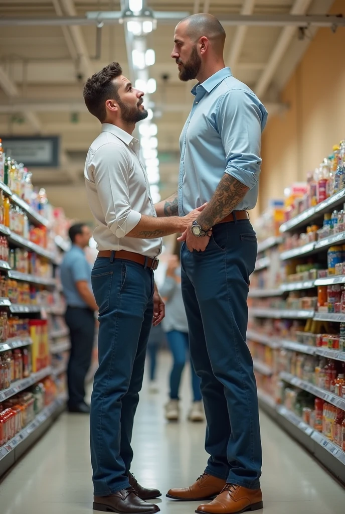 Três homens Nus, cap, black socks and shoes, Nus, flaccid and erect penises, ejaculating, gay sex, Machine shop, dirty