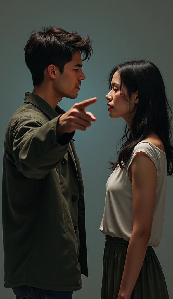 (night:1.2), (house management:1.3), (cool indoor background:1.4), (Sofa:1.5), (A scene where a woman shushes the man next to her with her finger to stop him from speaking.:1.5), (women's sexy attire:1.3), (Long braided hair:1.2), (man's good looks:1.3), (soft lighting:1.4), (high resolution:1.5), (Romantic atmosphere:1.3), (Detailed facial expression:1.4)