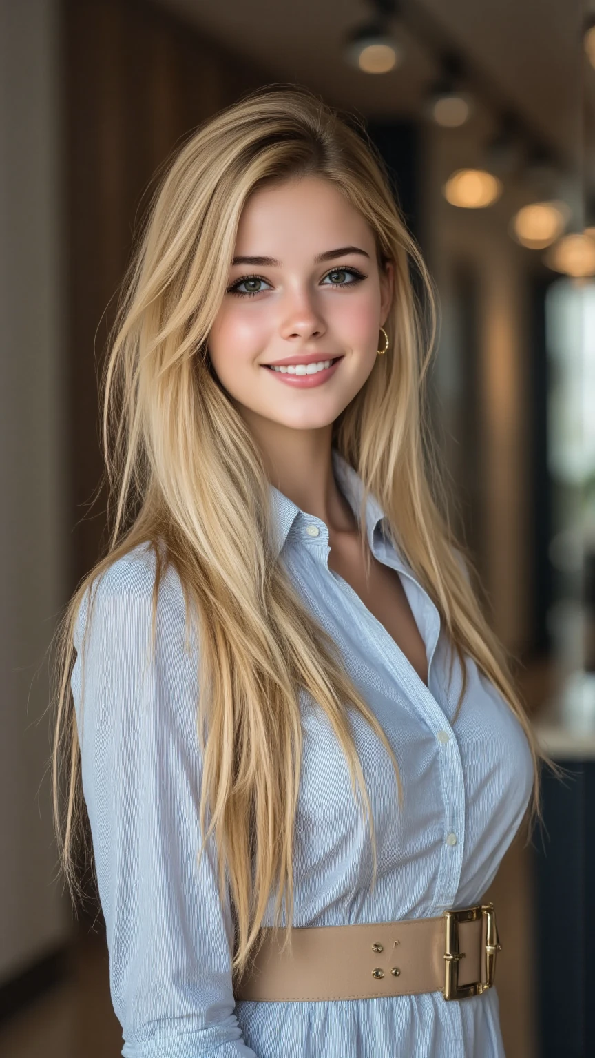 (portrait photo) of (vctj woman:1.0), sitting by the table, at a restaurant, burger on a plate, looking at camera, smiling, hyper-realistic skin, pores and freckles, (she has sand blonde hair, long, messy), her hair is pulled back over her ear, her ear has diamond studded earrings, (she wears a graphic tshirt, lululemon dark leggings, subtle mound), healthy sun-kissed skin, blushing, her arms relaxed near her body, ,relaxed pose, she's in dark with natural light glow, radiant skin , sultry, tantalizing, perfectly framed face, perfect relaxed hands, perfect fingers, nail polish, 34 G breast cup (perfect portrait, incredible eyes:1.1), a work of art, beautiful composition, golden ratio, playful pleasure joy, inspiring, (highest quality fabric texture), every detail,Fine facial features – (Highest Quality) ,Leica camera film, High quality ○○ detailed – ○○ details ultra detailed(Ultra-fine ), Photorealistic, Extremely detailed(Extremely detailed) , (highest detail image, lens flare, realistic)○○ res – ○○ resolution ultra high res(A high resolution),playfully sexy and relaxed photos ((best quality)), ((masterpiece)), (detailed), perfect face