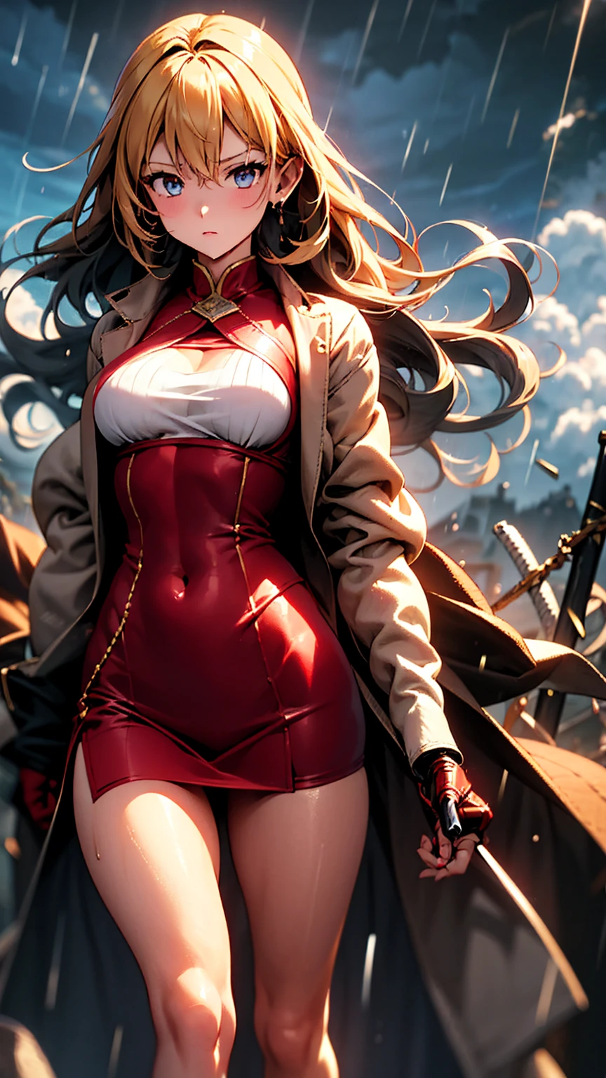 extremely detailed photo of a woman, loraelizabeth, scarlet witch, avengers, wearing black lace dress, open red leather jacket, 8k uhd, RAW photography, model photoshoot