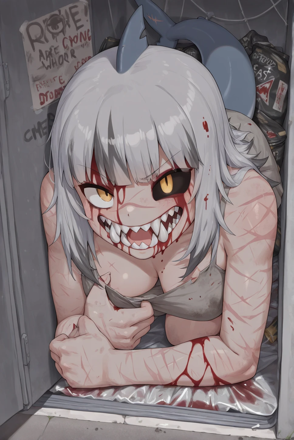 ((Small breasts))、stage、Erotic photoshoot、humiliation、((Gang Rape))、((Sex with a zombie))、Insertion of foreign objects、Nipples、He grabbed her hand from behind、Pushing her penis inside of me.、Ahegao、 ((Subjective hand))、(((enema)))