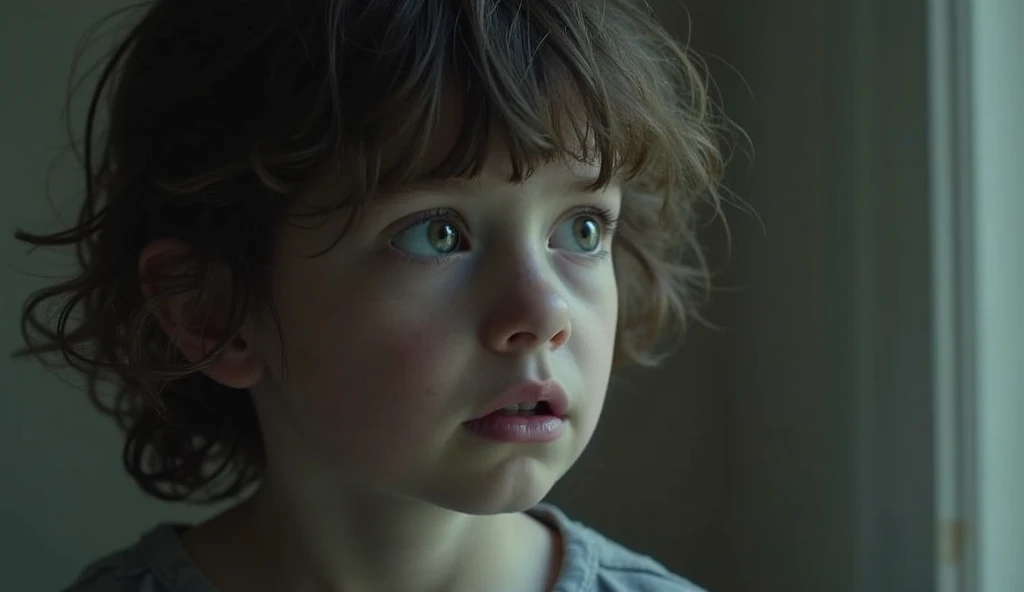 ((best quality)), ((masterpiece)), (detailed), perfect face, Ellie de the last of us 2, crying, very sad, tears in the eyes, sitting on a sofa, short hair to the chin, yellow and white wool t-shirt, orange print