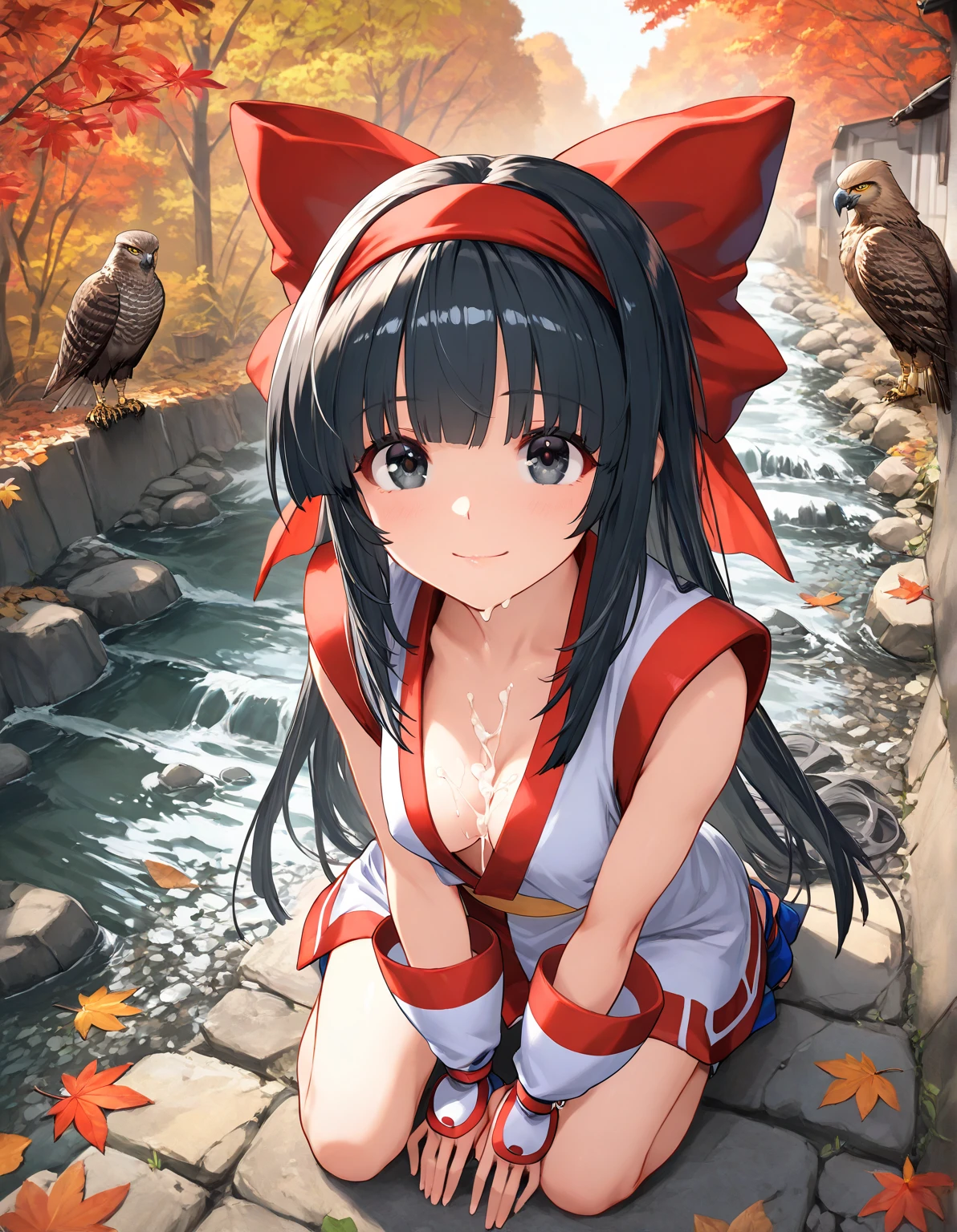 upper body shot, solo 1 girl view, TouHou Legend of Fairy Souls is an action game developed and published by LFCat Studio for PC. An adventure in which we control the young Reimu, which due to a curse has been transformed into Kedama, a little ball of hair, having to fight waves of enemies from an isometric perspective with both ranged attacks and hand-to-hand combat, being able to turn into different monsters, random angle.,(all realistic intricate details)