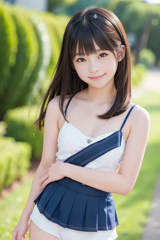Japanese female, (underweight), (flat chest best quality:1.5), (cheerful grin:1.5),
grassland, happy, ((blow a kiss with both hands:1.2)), semi long, (blue drop shoulder tee), (white skirt), with a full moon, ((dreamy atmosphere)), cowboy shot, ground-level shot, ((moonlight))