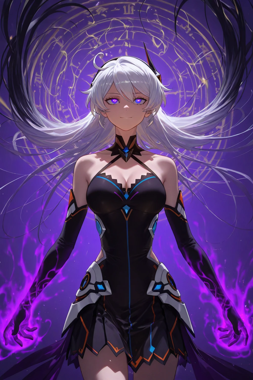 (masutepiece), Best quality, high resolution, Ultra-detailed, Vivid texture, Mask, Tight one-piece latex clothing，Highlight her gorgeous figure, Dynamic lighting, film view, intense emotion, immersive experience, Timeless beauty, Breathtaking.FW）， tmasterpiece， Best quality at best， highres 64k， professionalartwork， famousartwork， ren， cinmatic lighting， beautidful eyes + the detail， beautiful hairl + the detail， 1girll， （（The beautiful）），， Floating hair，（（Place both hands behind your hair））），（（（Put your hands behind your back）））（（Raised sexy）），onesie，Red eyes，Venom possession，Blackened，long black gloves，Jumpsuits