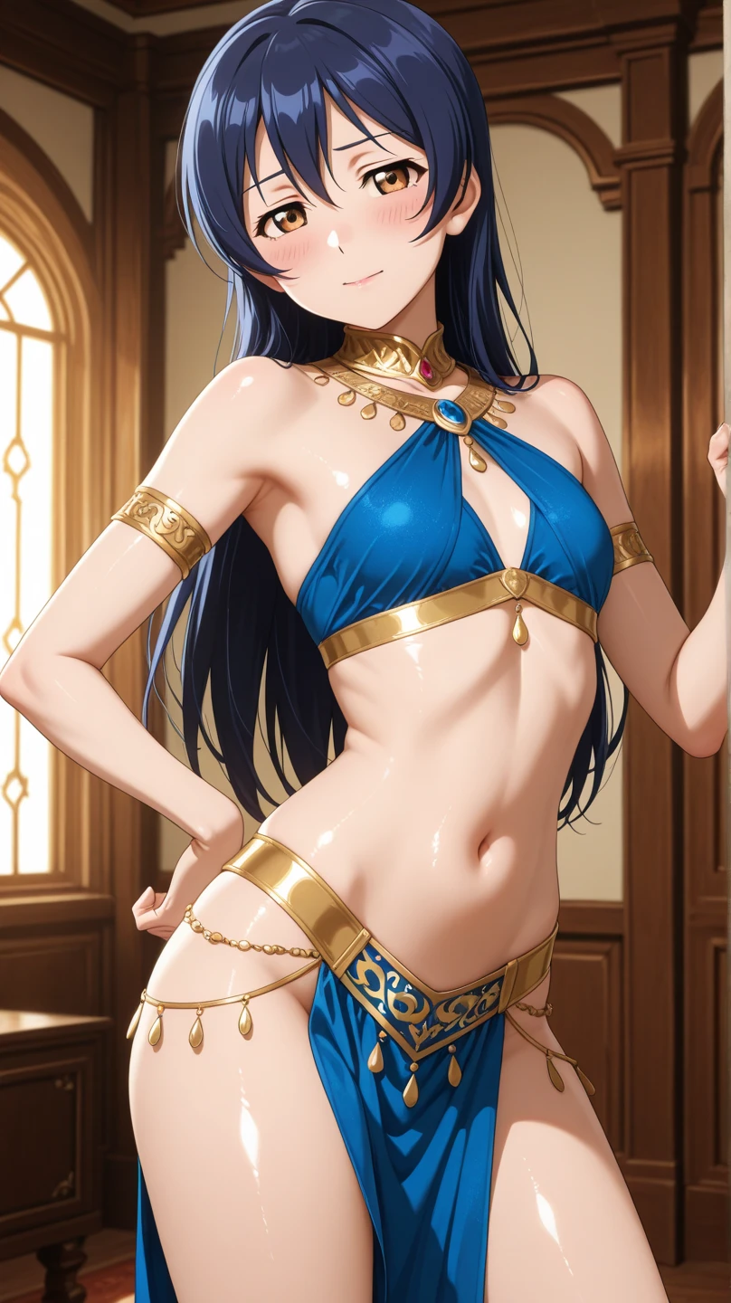 woman,Full body photo, ((Bright room in the middle of the day. ))) Best image quality, high quality, The background is clear,きれいなwoman, Japanese, detailed, detailed eyes, detailed skin, Beautiful Skin, 超High resolution, (reality: 1.4),とても美しいwoman, A little younger face, Beautiful Skin, thin, (Ultra-photorealism), (High resolution), (8k), (非常にdetailed) (Beautiful and detailed eyes), (非常にdetailed), (detailed face), Displaying the viewer, Fine details, detailed face, Staring straight ahead, Staring straight ahead, Photo Real, Baby Face,Hairstyle: short hair,smile黒髪、smile,(((Saint Seiya、Gold Bikini Armor,)))(Flat chested,)(((flat chests,)))((smile,))(((standing、)))hair over one eye, from below,