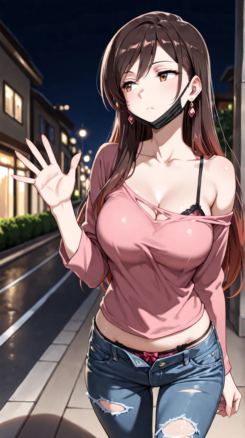 (Idol Master), (Highest quality, 8k, masterpiece, Very detailed:1.4), (Lens flare, Particles of light, Shine), Big Breasts, smile, Open your mouth, masterpiece, Highest quality, Very detailed, High resolution, Very detailedなCG, masterpiece, Official Art, From below, , Perfect body,Show me your hands, Sleep on your back, (Embarrassing:1.1), (blush:1.2), (orgasm:1.4), Open your mouth, charm, (shout:1.1), (Move a row:1.1), Long black hair
