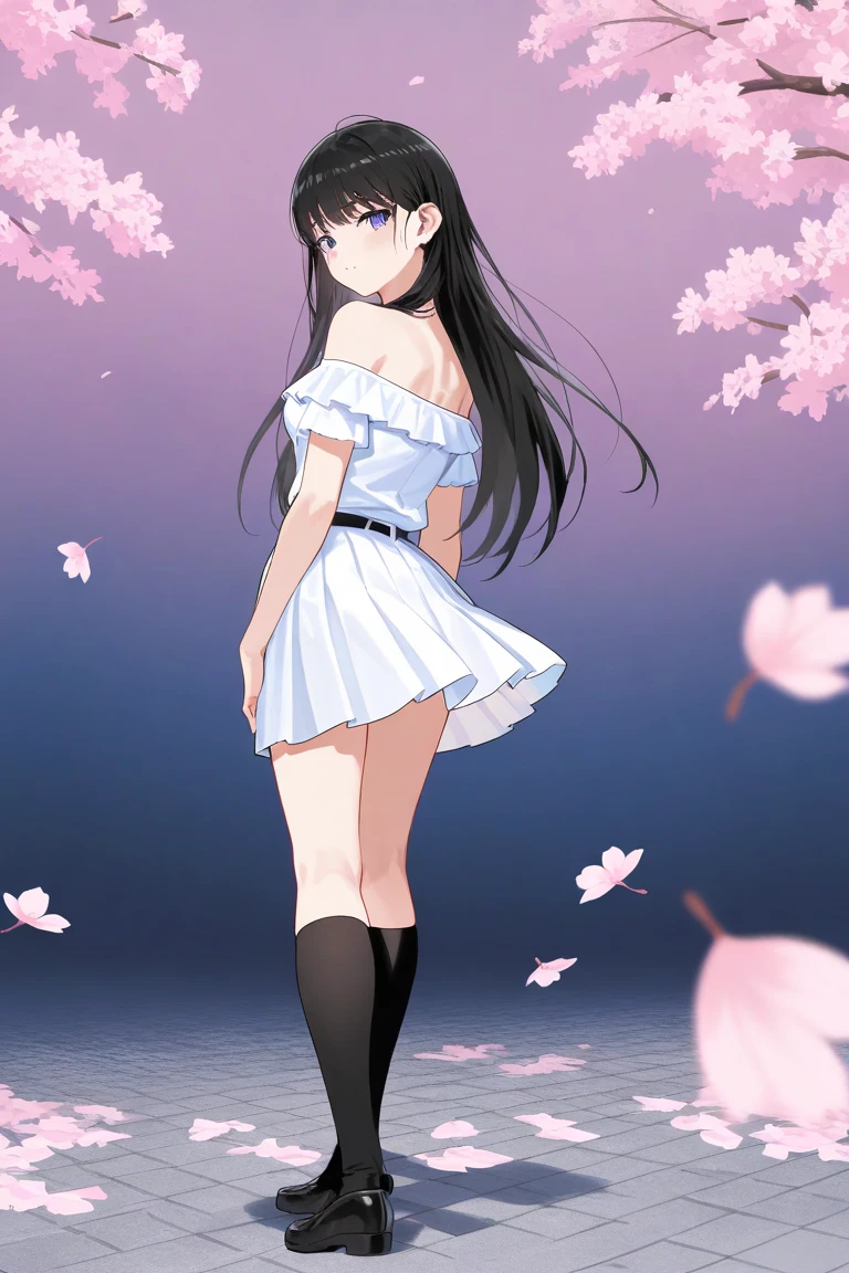 ((masutepiece, Best Quality, hight resolution, nffsw, Perfect Pixel, depth of fields, 4K, )), 1girl in, Solo, , Beautiful anime girl, Beautiful Art Style,
running:1.3, garden background, Looking back,
Perfect body, grin smile, lift skirt, show panties:1.3, white dress:1.2
yukinoshita yukino, black hair, long hair, medium breasts, Full face blush,
straight-on:1.4
