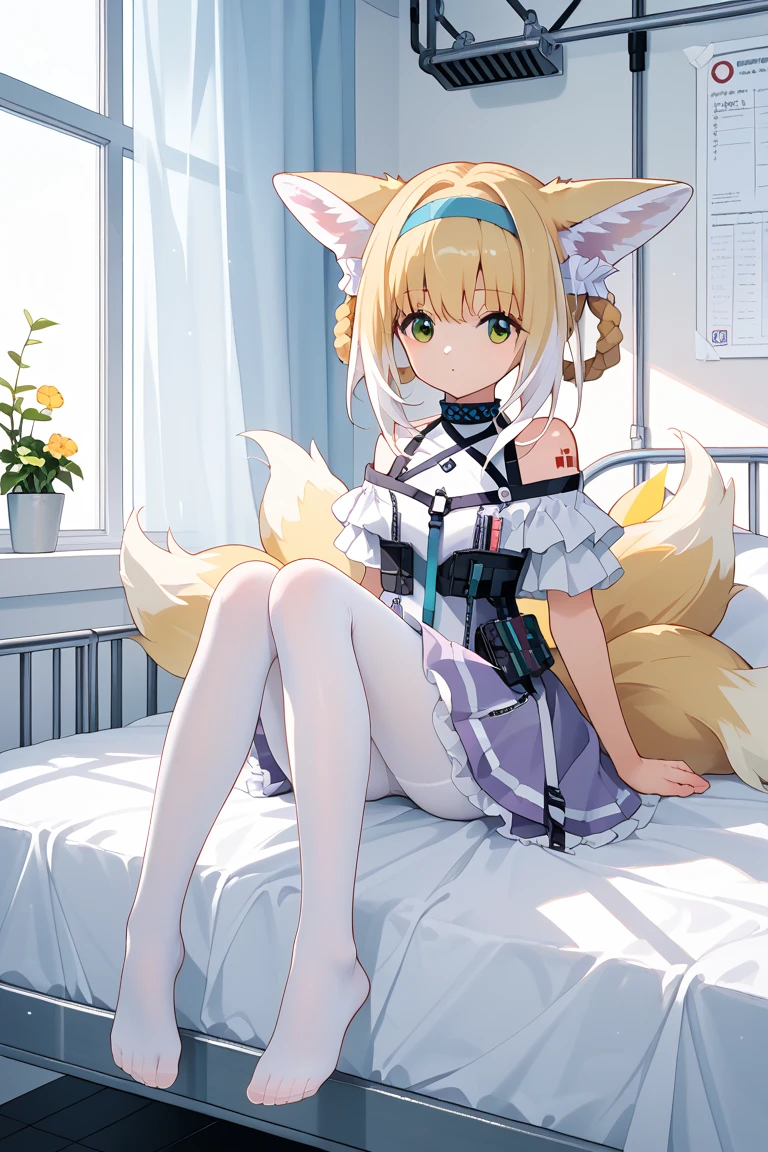 Armpits，Raise your hand to expose your armpit，tmasterpiece，Highest quality，pantiess，full bodyesbian，Raised Legs，panties around one leg，White pantyhose，Normal，Sex life，1girll，1boy，sex