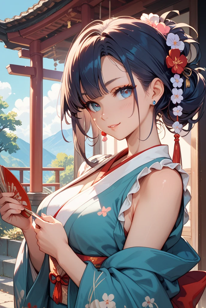 Highest quality、High resolution、Detailed Background、(Beautiful face in every detail:1.4)、Anatomically correct、(Draw the usual number of fingers:1.2)、(Detailed facial expressions)、(Detailed eyes:1.2)、(Detailed eyes:1.2)、Teenage beauty、(Highly detailed face:1.4)、Brown Hair、Braided Ponytail、Braided Bob、Braided long hair、Wavy Hairstyle、well-groomed eyebrows、cute eye makeup、Cute Lip Makeup、cute gesture、Show the whole body、Himeji castle、Inuyama Castle、Matsumoto Castle、Hikone Castle、

(A beautiful girl with a big smile with a Japanese castle in the background:1.5)、

Choose a cool chiffon dress or camisole dress for a light and airy look.、
It is recommended to wear it with casual shoes such as sandals or sneakers.、
Add some glamour with hair accessories、

A clean, all-white look is stylish for midsummer、
Sleeveless or tank tops、Bottoms include shorts and wide pants.、
We recommend natural materials for accessories such as sandals.、cute、

Hikone Castle、The location facing Lake Biwa is beautiful and the view from the castle tower is spectacular.、
Many historical buildings remain, including the old castle town and Higashizakamon Gate、
Another feature is that its appearance changes with the seasons, such as cherry blossoms in spring and autumn leaves.