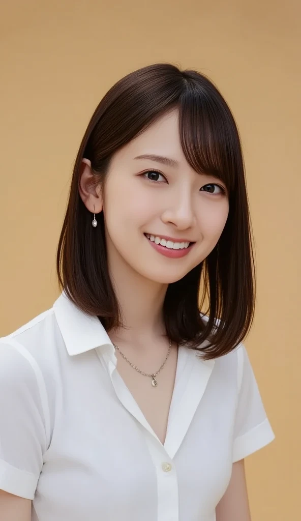 Minami Hamabe,(highest quality,16k,High resolution:1.2),Dark brown long hair,Girls in their 20s,Very detailed,One Girl,A beautiful 26 year old woman,(Minami Hamabe:1.3),(smile),garden,(high quality,ultra detailed,best quality,masterpice,4k,taken by nikon d750:1.0)