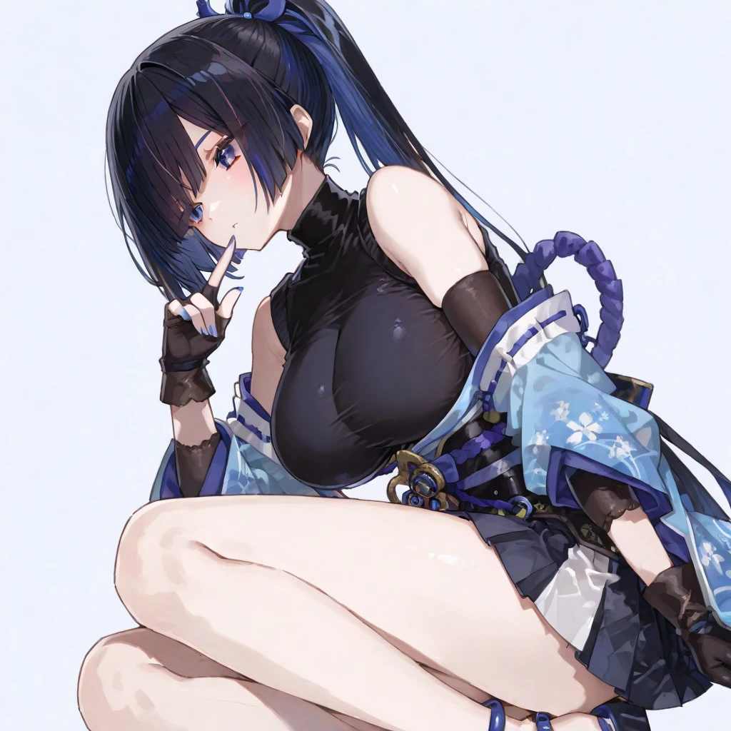 masterpiece, best quality, absurdres, ultra detail background, (vivid color:1.3), high poly 3d, beutiful 1girls, nude, (loli:2), standing, (top-down bottom-up:1.3), (face on ground:1.3), (arms back), (restrained, restrained arms, sex machine, stationary restraintetal, bondage:1.5), (large metal dildo:2), (((((indigo hair, wavy hair, middle hair, twin braids))))), (((((ninja, collar))))), baby face, large breasts, pussy, nipples, (sex machine, spread legs, spread arms, dildo, vaginal object insertion:2),metal stick in vagina, cum, panting, squirting orgasm, wet, pussy juice, vulgarity, blush, aroused, sweaty skin, sweat, closed mouth, ahegao, peeing hard, stationary_restraints, masterpiece, high quality, best quality, beautiful, hd, perfect lighting, detailed face, detailed body, masterpiece, best quality, intricate details, 8k uhd, perfect face, perfect eyes