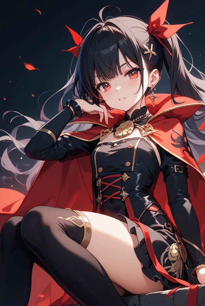 black hair, messy hair, bell, dragon horns, glaring, happy tears, wolf ears, food on face, pout, light smile, angry, annoyed, embarrassed, blush, tsundere, drooling, cowboy shot, nopan, crouching, pussy, farting, pooing, pooping, 8k, masterpiece