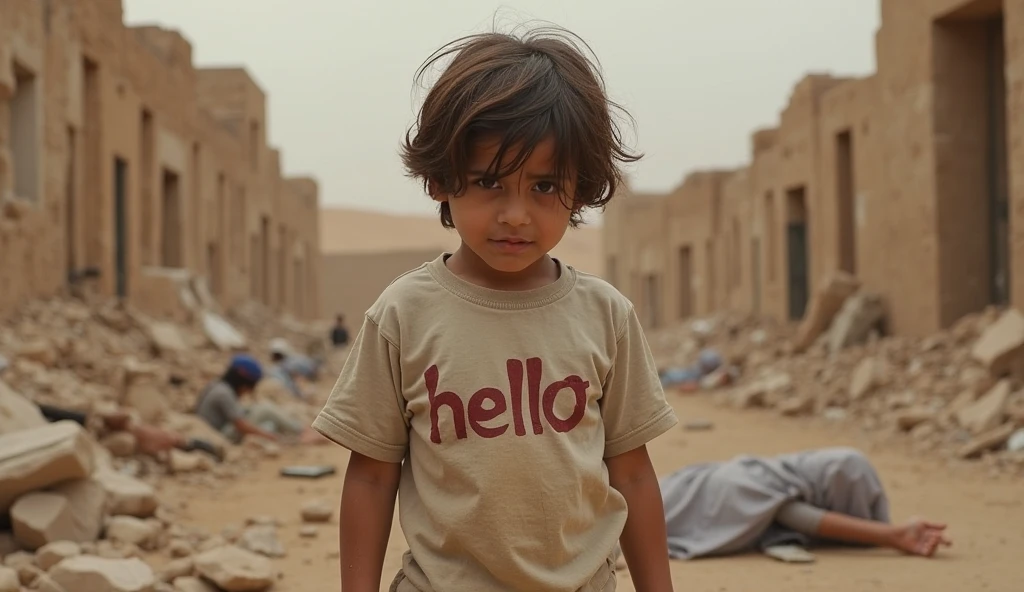 In a corrupted world, a boy is standing in front of that world to face the struggles that come towards the boy, UHD