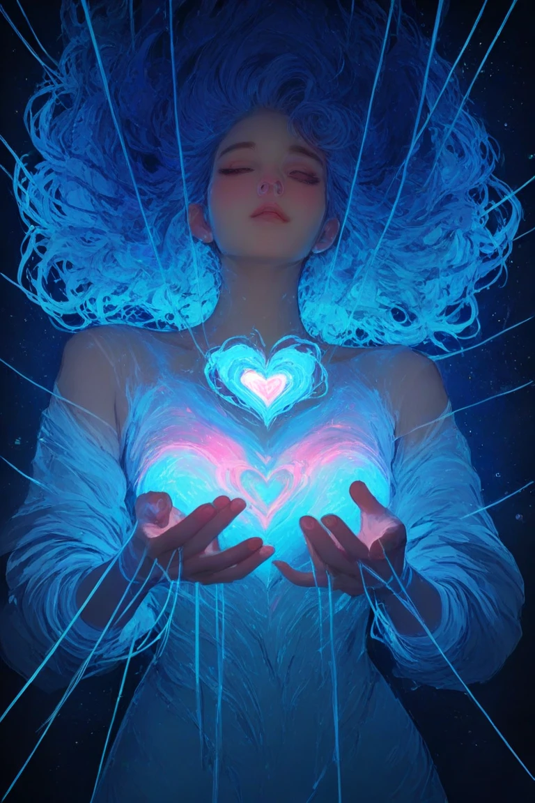 Heart Manipulation A realistic human heart suspended by delicate puppet strings - SeaArt AI
