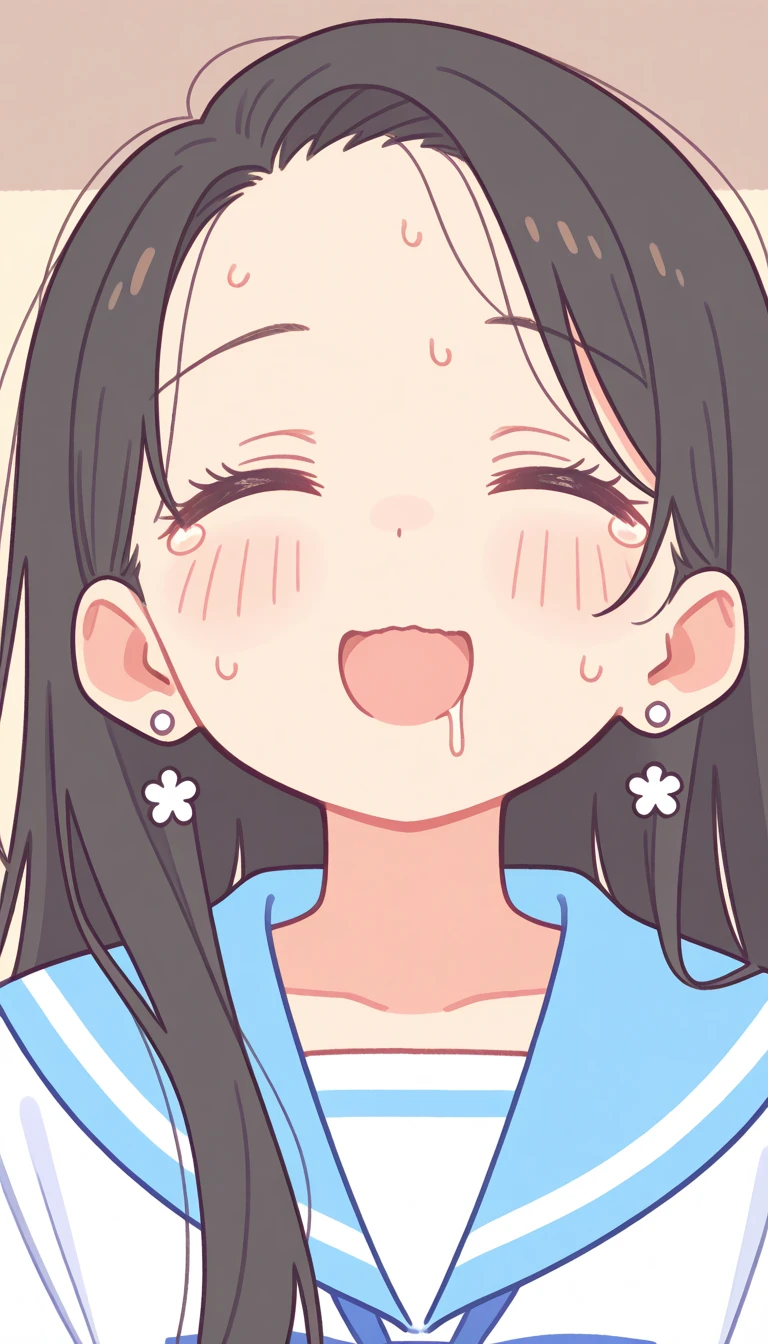 (masterpiece, best quality), 1girl, <lora:sidetongue:1> sidetongue