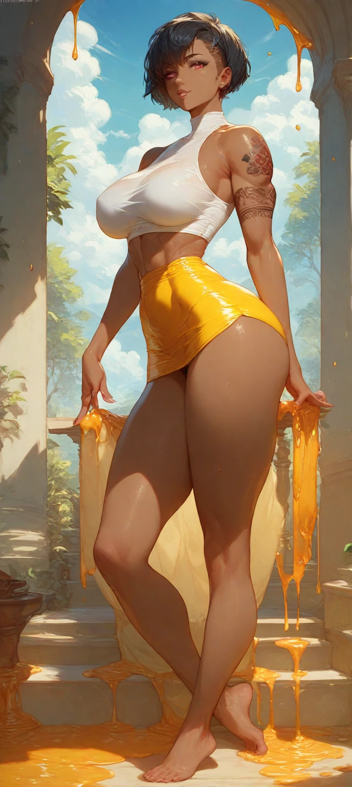 masutepiece,Best Quality,ultra-detailliert,hight resolution,hight resolution,4K,Portrait in 4K,8K,8K Portrait,Unity 8k壁纸,Highly detailed ajc,Realistic,Raw photo,Real person,a portrait photo of,Photorealistic,Shiny skin,Detailed skin,(((Dynamic Angle Full Body
 Dynamic Angle Wide Shot
 Dynamic Angle Close-up
 Dynamic Angle Upper Body
 Dynamic angle from above
 and dynamic angles from behind
 and dynamic angles from below
 ))),{{{{Supermodel Audrey Marnay,{{{Height is 173cm}}},{{{Hair color is red}}},{{{Eye color is blue}}},{{{Face with delicate and mysterious expression、Reminiscent of fairies and small deer.}}},{{Characterized by high cheekbones}},(The style is{{{Slender and delicate}}}で),Versace（Versace）and Calvin Klein（CalvinKlein）and many other runways were washed away,Fashion sense is simple and elegant,Chanel（Chanel）He still appears on many shows as an exception.}}}},{{{{Photorealistic:1.4}}}}, Beautiful detailed, Highly detailed eyes and face, Beautiful detailed eyes, Ridiculous, Incredibly ridiculous, super detailed, High resolution, Highly detailed, of the highest quality, masutepiece, Illustration, Highly detailed, nffsw, unified, 8K Wallpaper, amazing, Fine detail, masutepiece, of the highest quality, Very detailed ticker unified 8K wallpaper, Face Light, Movie Lighting
,Bronze Bikini,Dynamic Pose (PAW Pose:0.5)