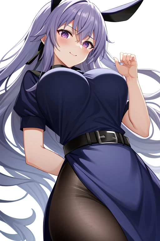 score_9, score_8_up, score_7_up, score_6_up, score_5_up, score_4_up, BREAK,,((1girl)),目を閉じている,angela, blue hair, parted bang, long hair, one side up,White background,very big breasts,マイクロビキニ