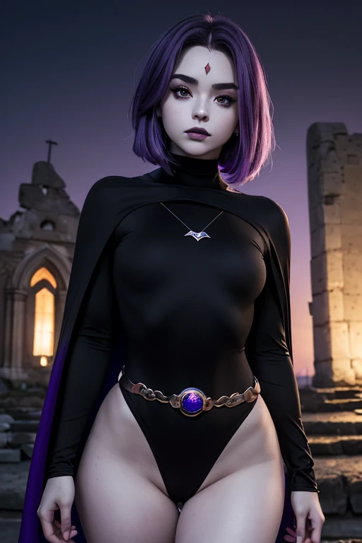 anime girl (poitrine et vulve clairement visible pour le spectateur)allongée sur le ventre avec des yeux violets et des cheveux violets, pose sinistre, Morgana de League of Legends, vampire androgyne, pose de méchant, méchante, Pose diabolique, liliana vess, Fanart de Rui Demon Slayer, Présage de Valorant, nocturne de League of Legends, commission pour la haute résolution, cheveux noir corbeau, pose badass, fanart officiel
