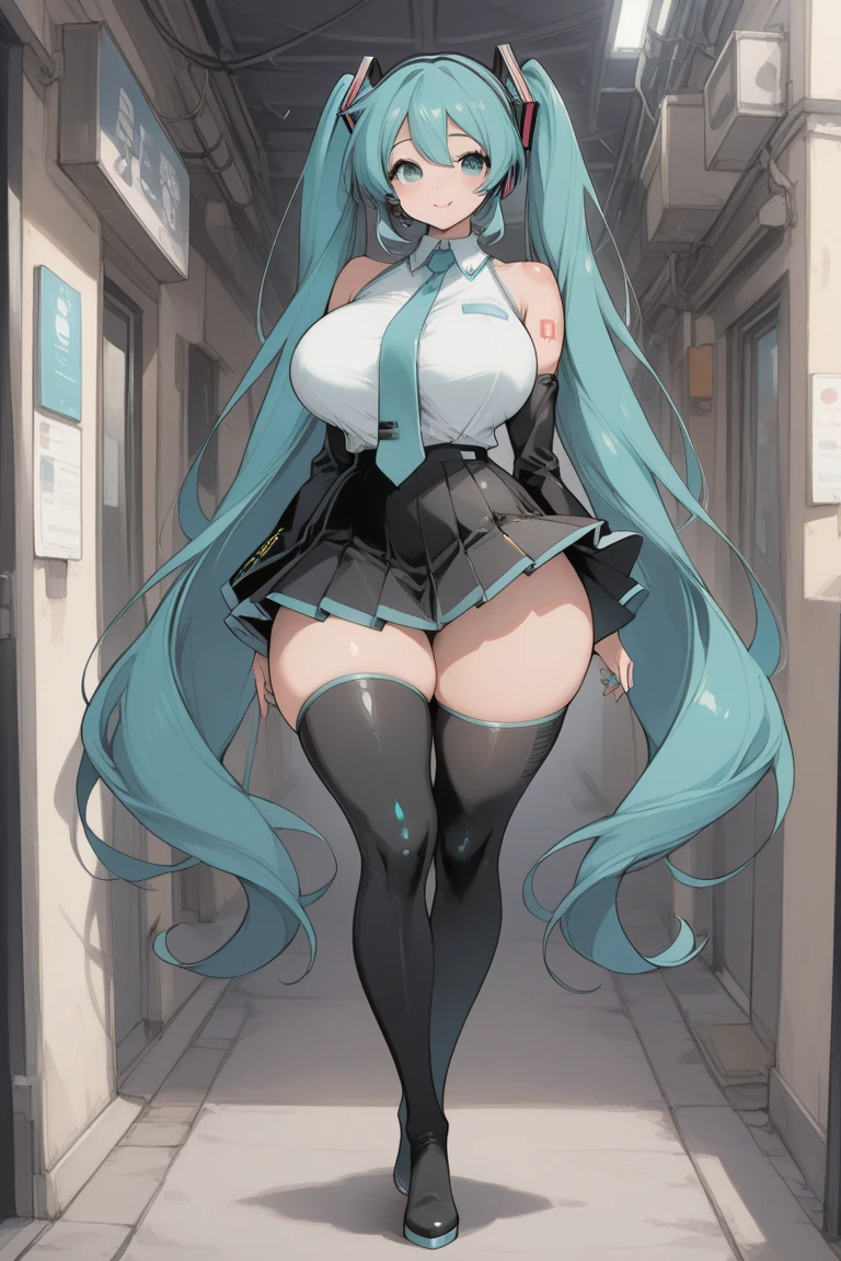 (1 Girl),(high quality), (High resolution), (Very detailed), (8k),(Demolition paperback correct)、Urusei Yatsura、Ram-chan、((Sexy Lingerie))、Wearing a blazer、((Focus on the whole body))、Nipple Shape、((Black knee-high stockings))、Hair messed up by the strong wind、Neutral White Lighting,Sexy pose、