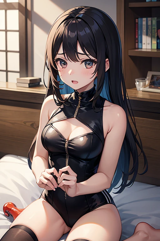 Glossy skin、beautiful girl、cute、A little big 、Clothes、sexy pose