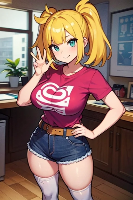 Gaze, smile, Sexy Delivery Person,Large Breasts,