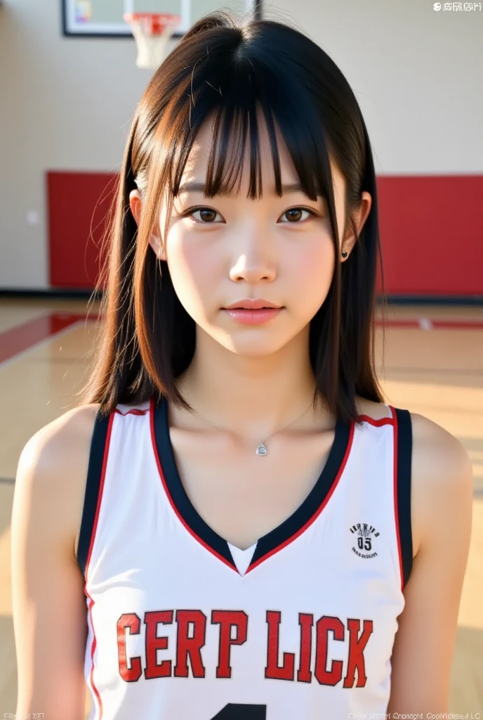 (RAW Photos, Highest quality), masterpiece, 1 Girl, (Twin tails), head shot, picnic, Sports, basketball, sneakers, head band, City, sunset, dynamic, Graffiti
