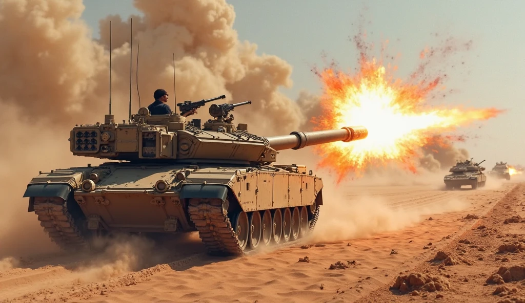 bf2042,
Best quality, masterpiece, ultra high res, (photorealistic:1.4), detailed skin, cinematic lighting, cinematic highly detailed, colorful,
modern Photograph, a group of soldiers in battlefield,
battlefield explosion everywhere,
jet fighters and heli copters flying in the sky,
two tanks on the ground,
In desert area ,
buildings on fire and one abandoned military armored vehicle in the background,
<lora:ztz99ATank_ztz99ATank:0.3>