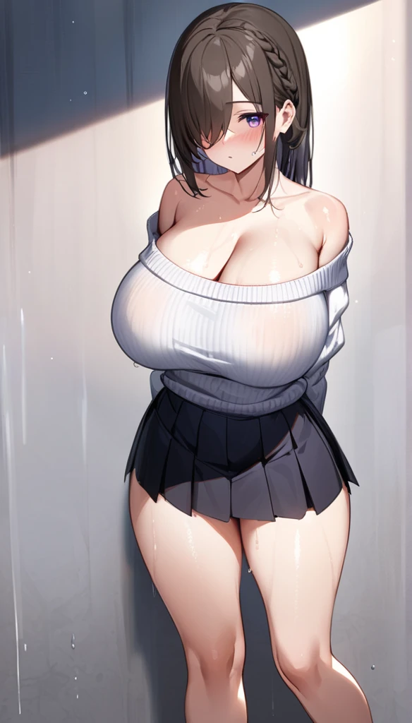 Unable to resist the mood of the place, a drunk older senior shamelessly lifts her clothes to show her nipples、Sweaty smell、Fashionable black hair、Huge areola、I'm unconscious、drinking party、I put my hands over my face in embarrassment