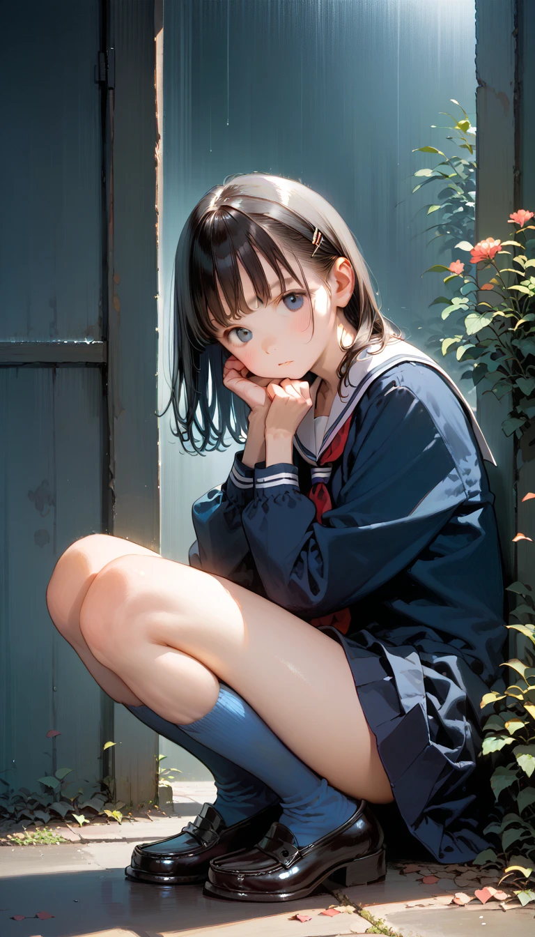 very cute、10 years old、Girl、Lolicon elementary school student、ローアングル