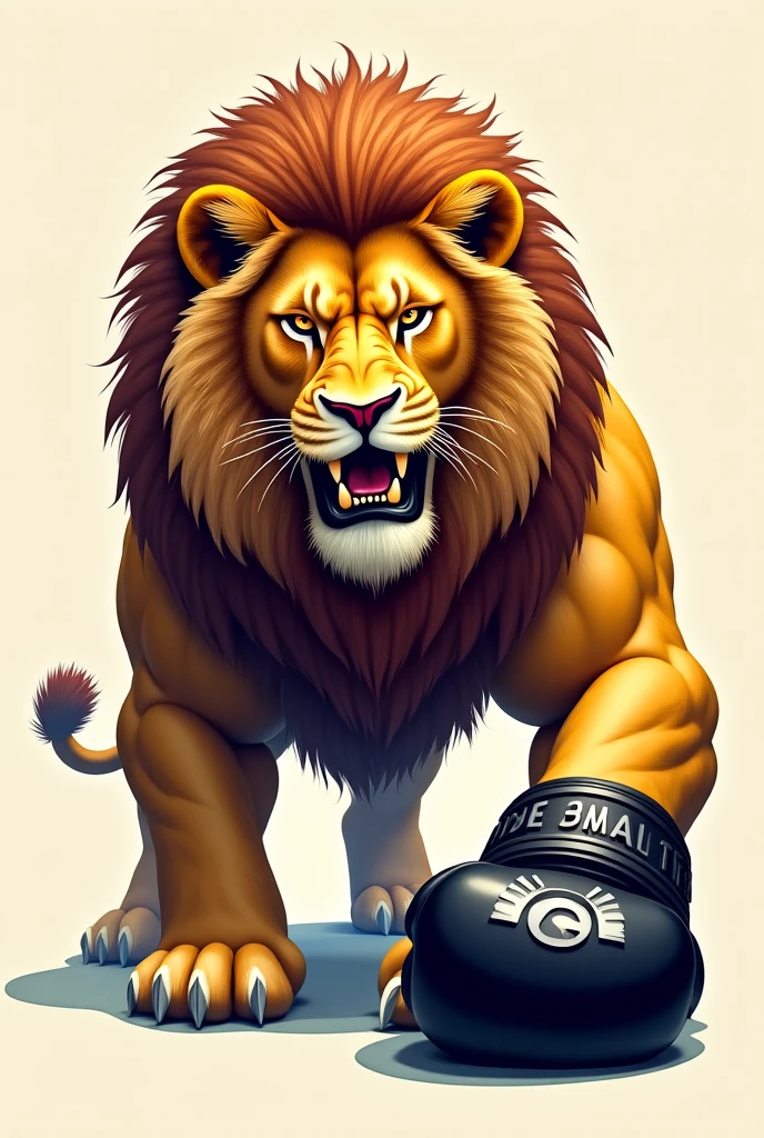 (chibi Emoji Meme), Graphite art style, funny photo portrait of a grotesque (Olympic boxing athlete lion), athlete suit, (upper body), cute big eyes, Olympic background, emoticon. emotional, dynamic movement, vivid, (masterpiece, best quality, absurdres, ultra-detailed, intricate details:1.3)