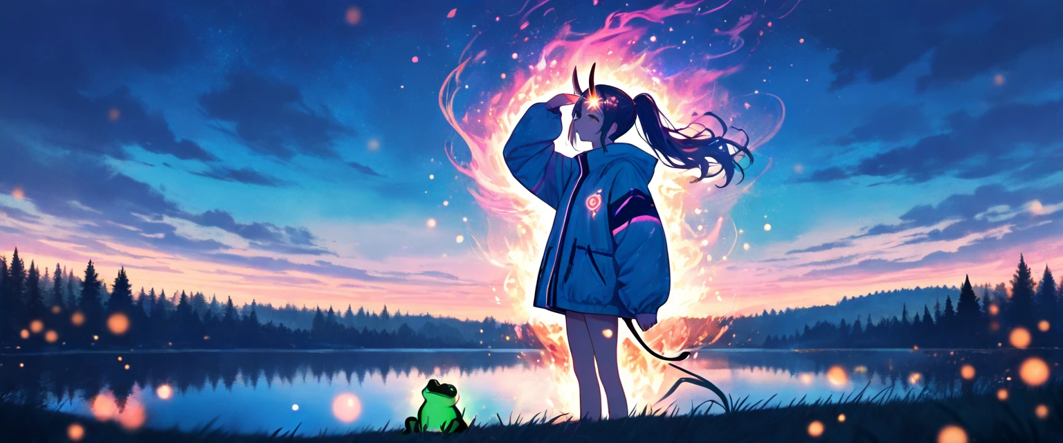  kawaii anime, soft light, sweet girl,solo, ultra wide shot, pastel art, watercolor, crayon art,anime background, italian city , sea side, kawaii anime, cinematic lighting, ultra aesthetic composition, A serene and ethereal panorama of a young woman with delicate, flowing white hair that cascades softly around her shoulders. Her expression is peaceful, with her eyes closed as if lost in a gentle dream. Her pale complexion glows softly in the diffused light, creating a sense of purity and calm. She wears a loose, lacy white garment, adding a touch of elegance and softness to her appearance.  fantasy city of italia , with soft beige and cream tones that blend seamlessly, emphasizing the tranquility and dreamlike quality of the image. The overall atmosphere evokes feelings of quiet introspection and angelic beauty.

