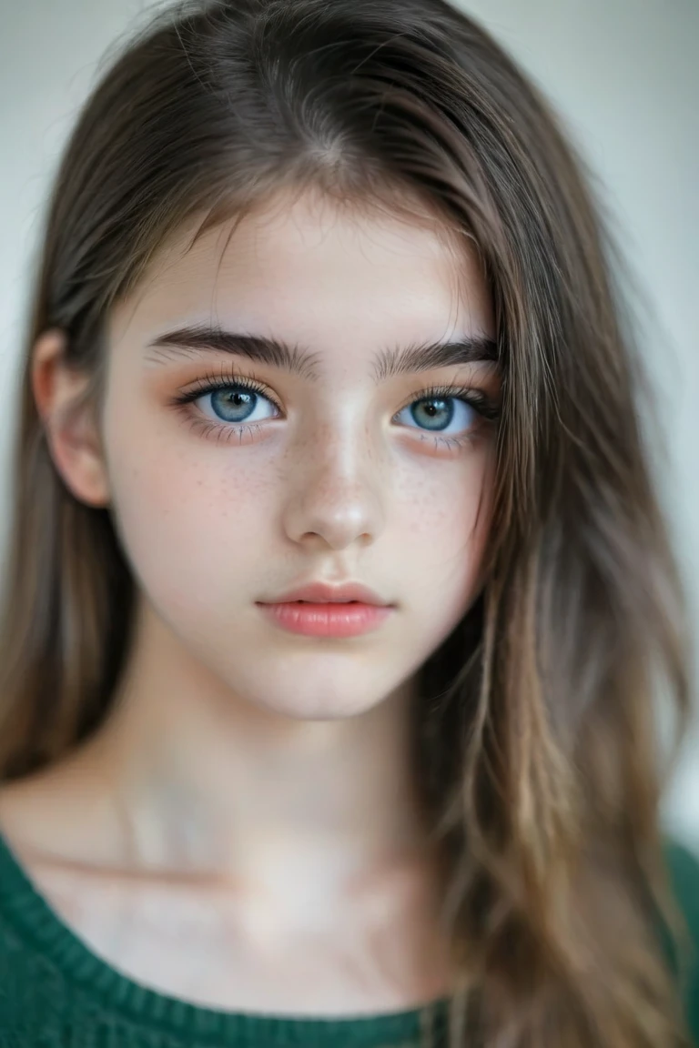 Karol Sevilla, Imagen ultrarealista de alta calidad de una adolesente, cuerpo completo..ojos azul, piel blanca. small breasts, senos visibles, vagina visible, vagina bien detallada, piel blanca, detalles finos en piel , ojos azules. Mirando al espectador, hermosos rostro. Parada de frente, rosas rojas, flores