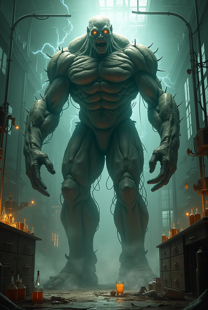 Frankenstein coming to life