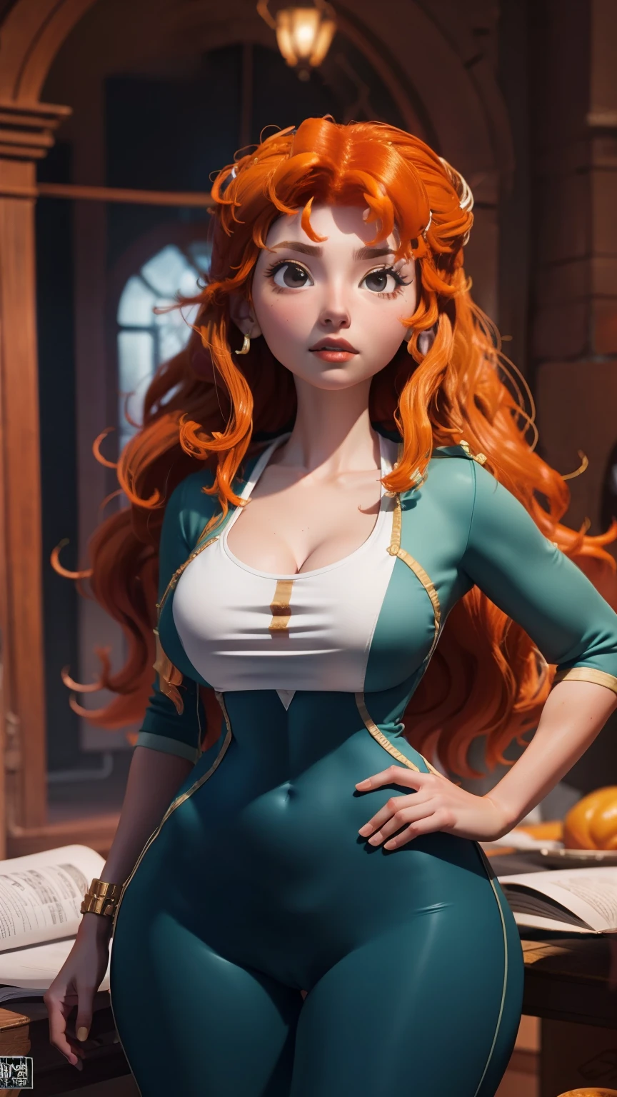 Nerida (valiente) is very hot. busty. cutout. production