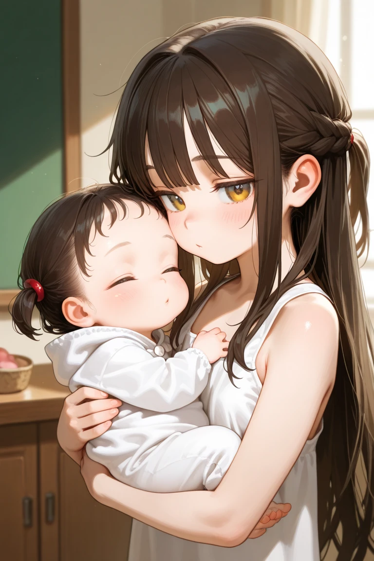 absolute resolution, super high quality, Super detailed, official art, masterpiece, master piece break one、3year old child:1.85、on a fluffy futon:1.85、M-shaped spread legs:1.85、baby clothes:1.85、Enlarged photo from directly above:1.85、Cute Kids Room:1.85、((deep kiss:1.85、deep kiss:1.85、angry face:1.85、baby face:1.85、baby face:1.85、baby face:1.85、cum in mouth:1.85、かわいいbaby clothes:1.85、3year old child:1.85、超low length:1.85、Super young:1.85、vagina:1.85、Ultra-flat chest:1.85、open one'chest of:1.85、baby face:1.85、baby face:1.85、baby face:1.85、Ultra-flat chestのshow nipples:1.85、Ultra-flat chestのshow nipples:1.85、please open your mouth wide:1.85、Please sleep on your back:1.85、raise both arms:1.85、spread your hands:1.85、low length:1.85、low length:1.85、baby face:1.85、baby face:1.85、baby face:1.85、deep kiss:1.85、deep kiss:1.85))、超小さくてSuper young:1.85、baby face:1.85、open one'chest of,Ultra-flat chest:1.85、Ultra-flat chestのshow nipples:1.85,show nipples:1.85、angry face:1.85、blush、my eyes are full of tears, please please open your mouth wide:1.85,((expression of anger:1.85、vagina内に挿入された巨大なペニス:1.85、semen:1.85)),vagina 、On the crib:1.85,open one'chest of,Ultra-flat chest,Ultra-flat chestのshow nipples:1.85、(black hair、short bob、Pigtails、beautiful pussy、short hair、two side up、Cute Kids Room、trembling:1.2)